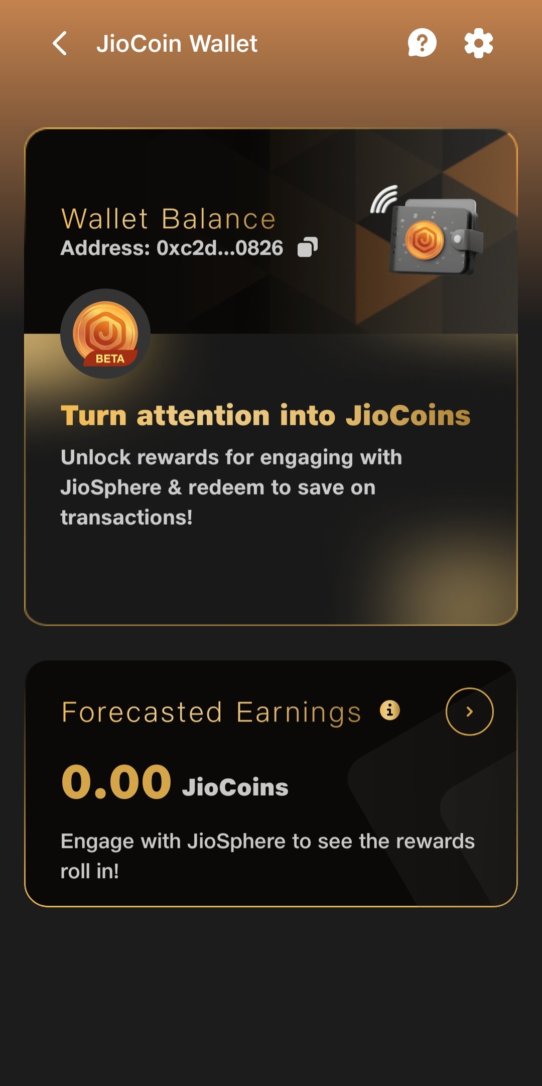 Jio Coin Earnings