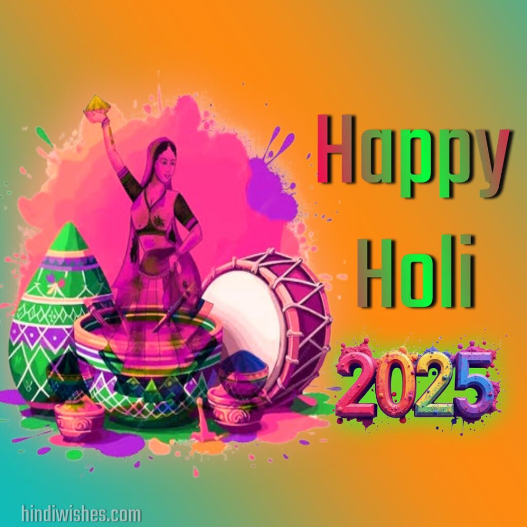 Happy Holi Hindi Images -08