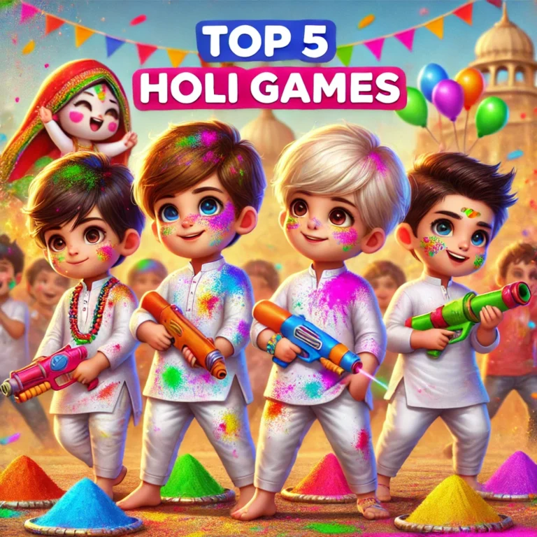 Top 5 Holi Games