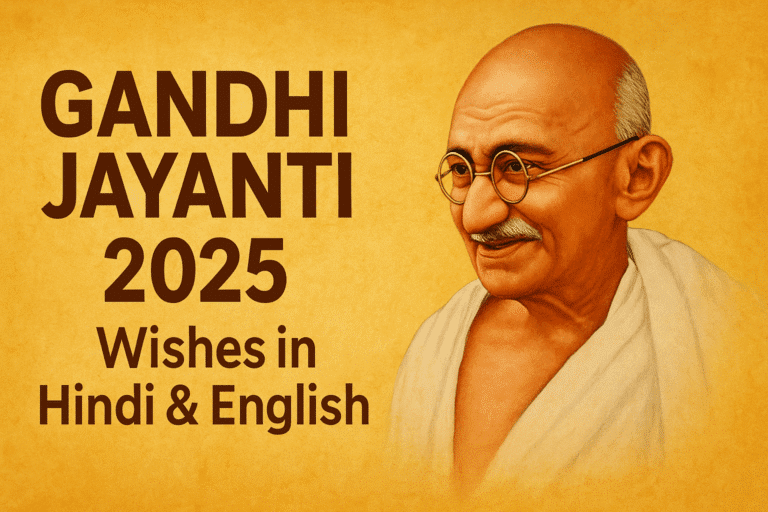 Gandhi Jayanti 2025 Wishes