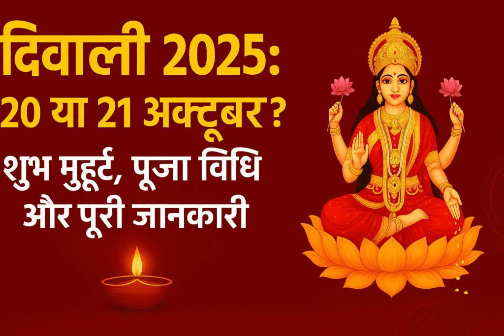 दिवाली 2025: 20 या 21 अक्टूबर? शुभ मुहूर्त, पूजा विधि और पूरी जानकारी 2 Diwali 2025