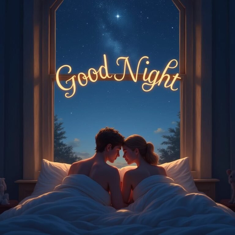 square poster good night hindi