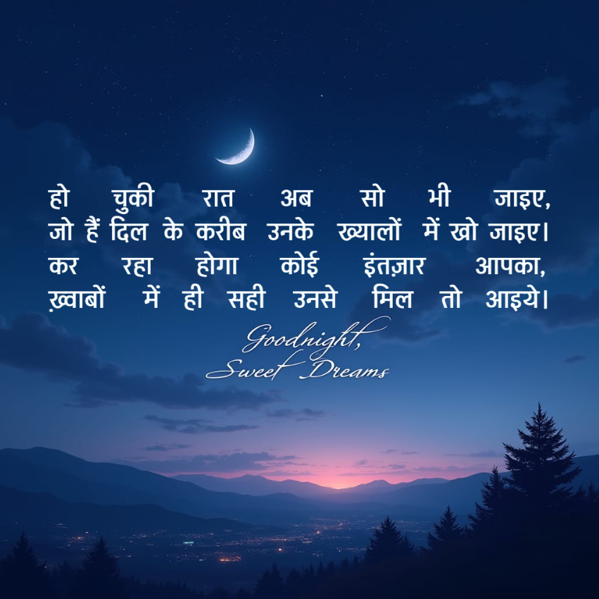 Square Poster Good Night Hindi Images - Top 20 Pictures in Full HD 2 square poster good night hindi