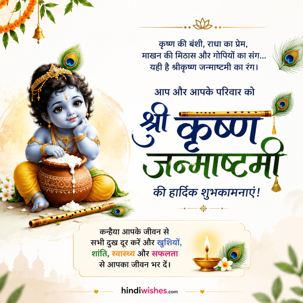 श्री कृष्ण जन्माष्टमी 2026 की शुभकामनाएं इमेजेज – Best Images व Wallpapers 4 bal gopal krishna janmashtmi
