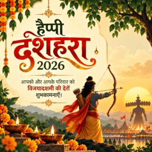 Happy Dussehra 2026 Wishes in Hindi | HindiWishes Images