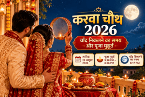 Karwa Chauth Moonrise time